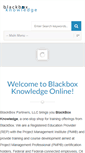 Mobile Screenshot of blackboxknowledge.com